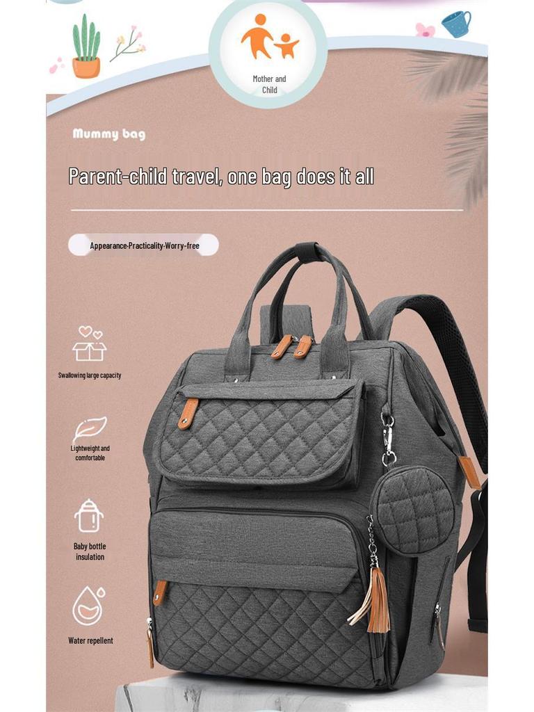 2025 Portable Multifunctional Baby Bed and Diaper Bag Backpack