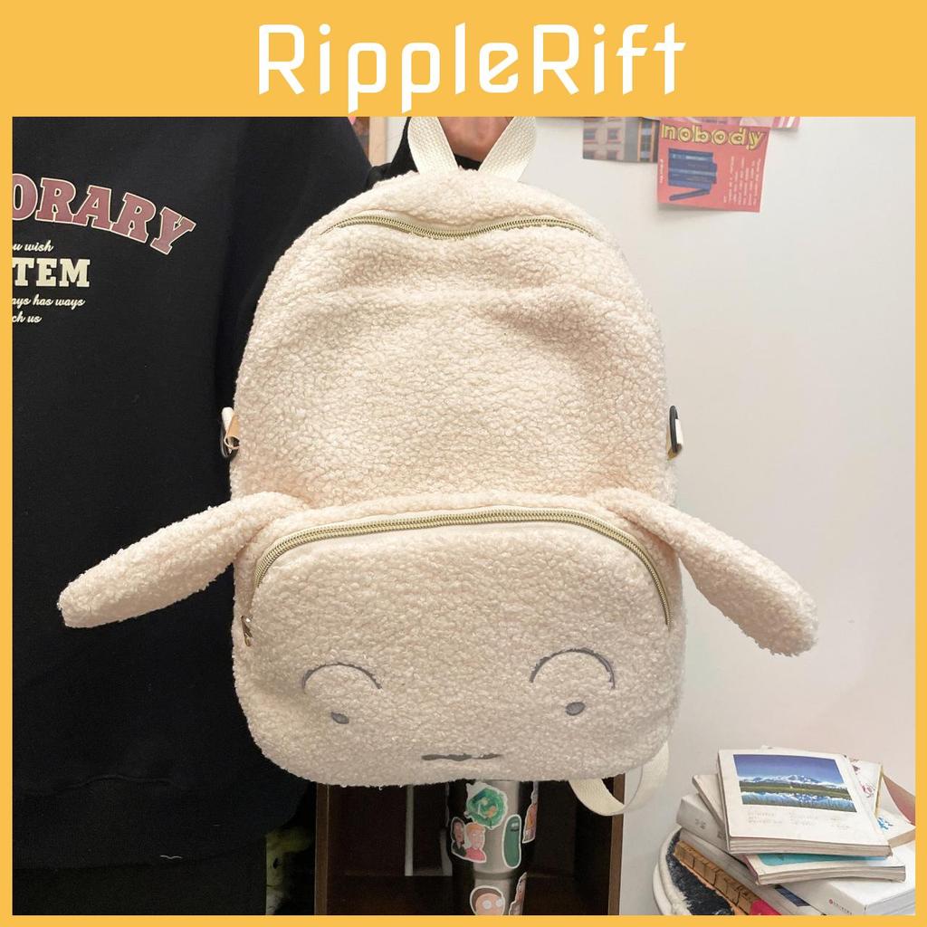 Мультяшный плюшевый рюкзак Crayon Shinchan большой вместимости для студентов и повседневного использования