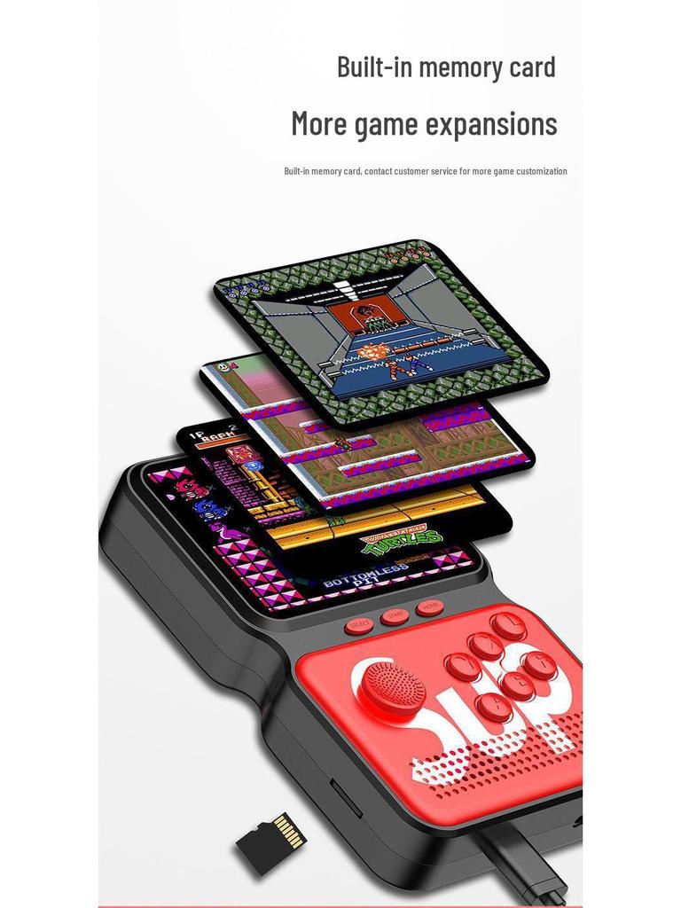 SUP Handheld Game Console - King of Fighters '97 & Three Kingdoms, Joystick Arcade with 900 Retro Games, M3 Rechargeable Console