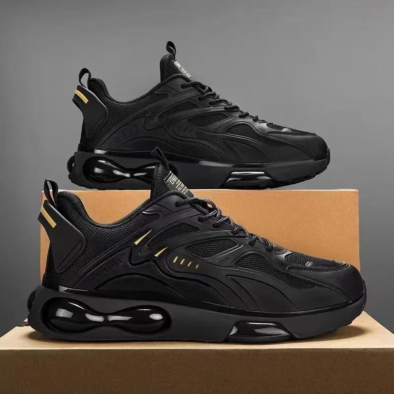 Platform Men Sneakers Breathable Running Shoes High Quality Men Shoes Fashion Comfortable Casual Shoe Mesh Non Slip Tennis Shoes