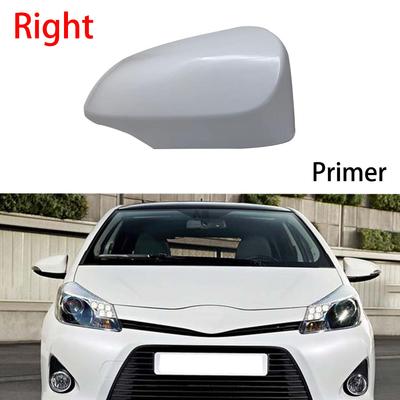 Для Toyota Yaris 2011-2019 Крышка правого бокового зеркала Крышка зеркала заднего вида Грунтованная