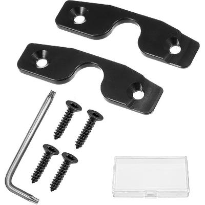 Ремонтный комплект солнцезащитного козырька, Совместим с Jeep Wrangler JK, JL, JT Gladiator 2018-2024, Замена солнцезащитного козырька со стороны водителя из алюминиевого сплава, Используется для