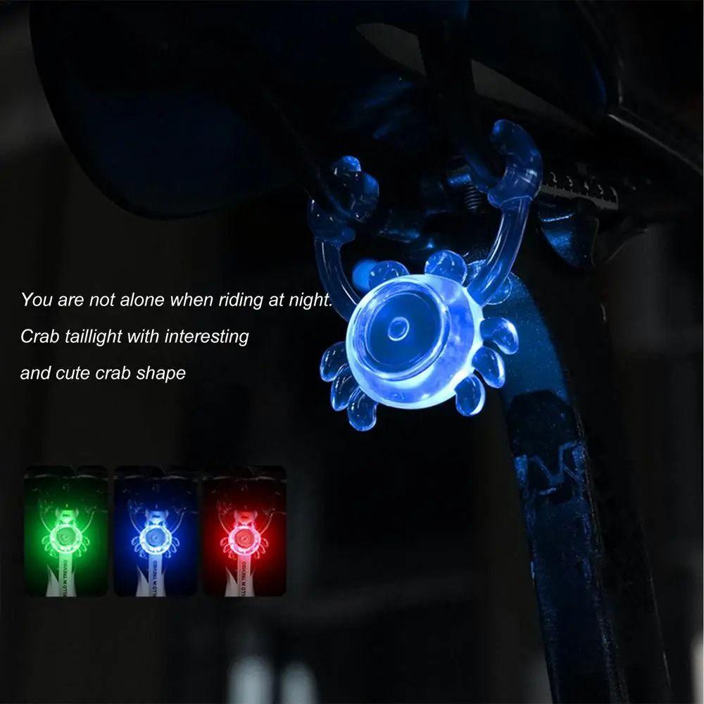 Waterproof Night Cycling Taillight High Brightness Bike Safety Warning Light Riding Supplies