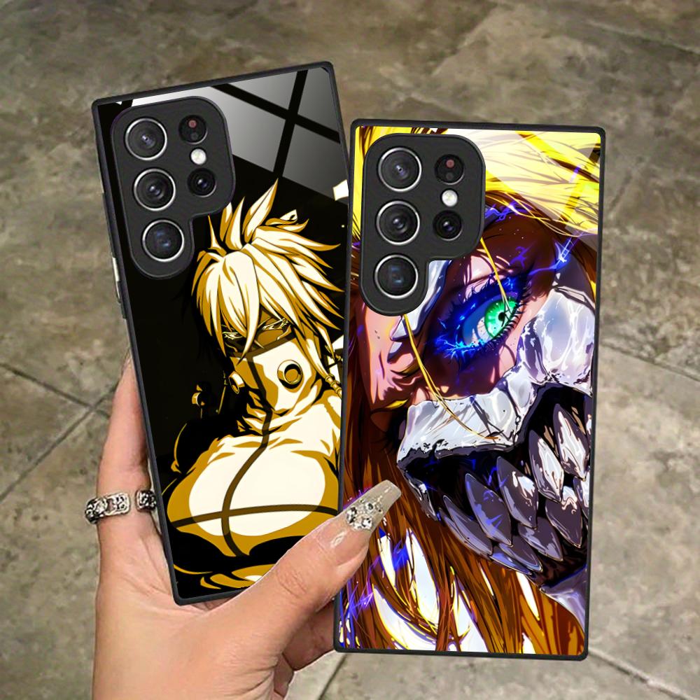 Чехол для телефона Bleach Tier Harribel для Samsung Galaxy S26 S25 S24 S23 S22 S21 S20 Note20 Plus FE Ultra Стеклянный Цветной Чехол