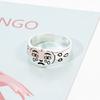 Love Crying Face Ring Sad Tear Point Expression Ring Temperament Tear Point Open Ring Literary and Artistic
