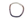 Purple-White Gradient Freshwater Pearls (4-5mm) - Versatile Candy Colors, Small Fresh Design.