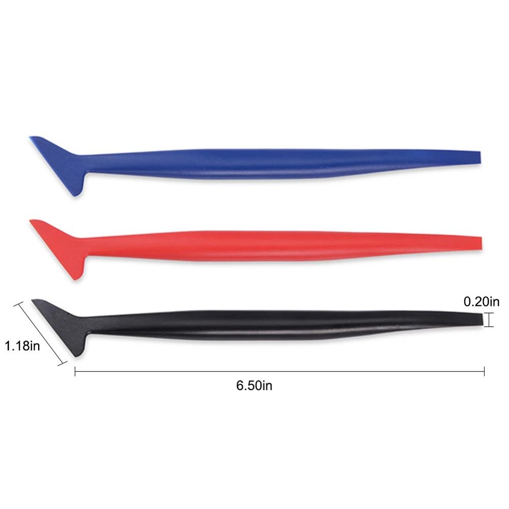 Stuffing Vinyl Applicator Micro Squeegees Car Vinyl Wrap Tool Wrapping Aid Tool Squeegee Scraper