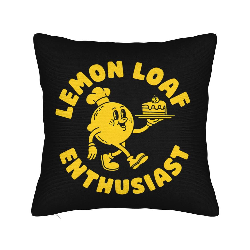 Afroman Lemon Pound Cake Pillowcase Polyester Cushion Cover Decoration Pillow Case Cover Car Square cm