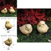 Resin Animal Model For Yard Decoration With Adorable Chick Design For Micro Landscape