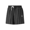 Letter Stripe Print Lace-Up Casual Shorts Men Shorts Black 622538-01