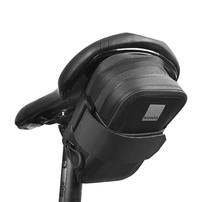 Водонепроницаемый ремешок 0,5 л для MTB, дорожного велосипеда, велосипедной спинки, заднего сиденья, седельной сумки, сумки на танкетке