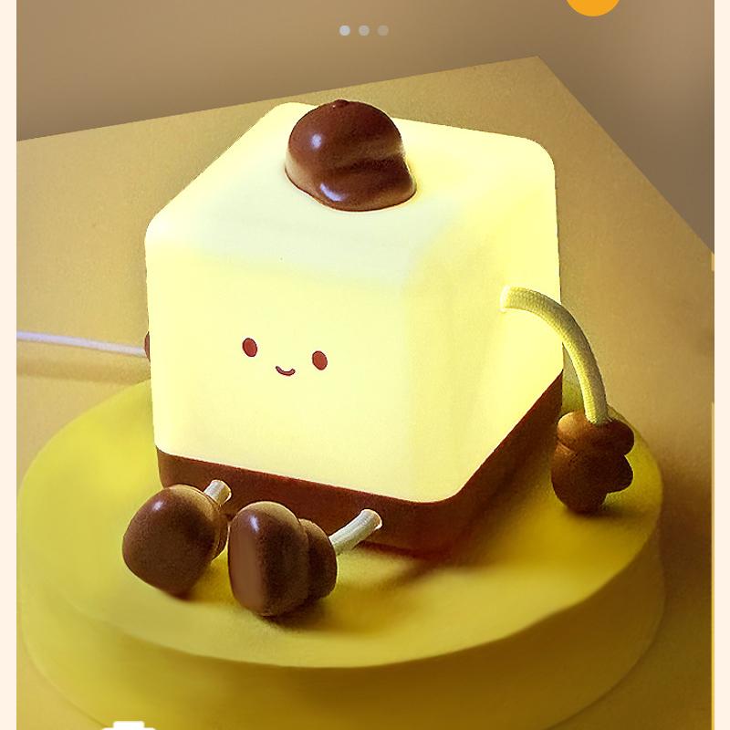 Сяо Е Дэн Пай Пай Дэн изголовье спальни атмосфера свет креативный милый светильник для сна подарок для мальчиков и девочек