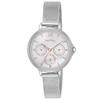 [Angel Heart] Часы Luxe White Pearl Dial из нержавеющей стали с сапфировым стеклом Solar Quartz 33MM Regular Guarantee Watch LU33SS Womens Silver