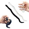Transparent Fake Snake Prank Toy Soft Rubber Snake-Shaped Ornament  April Fools Day