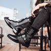 Fashion Classic Luxury Men's Pointed Short Boots Spring and Autumn 2024 New Versatile Casual Fashion Boots High Top Trendy Leather Boots