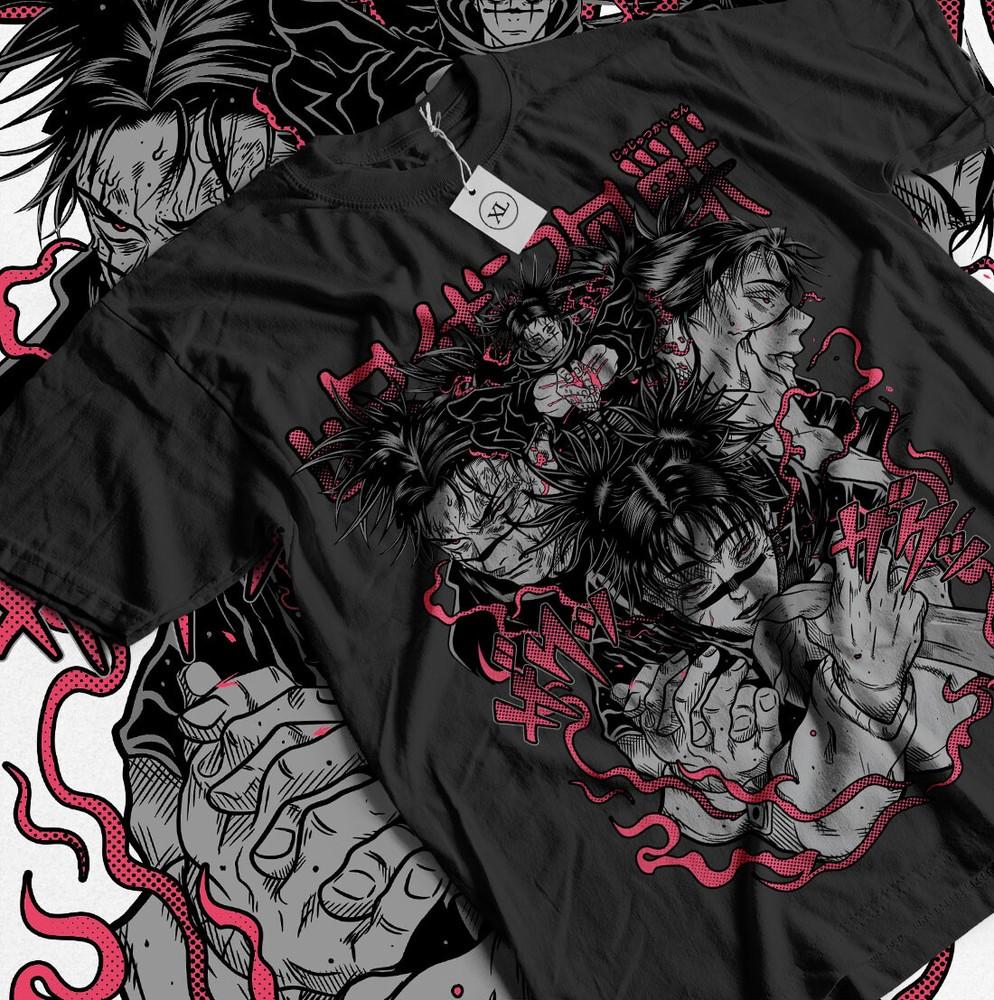 Футболка Jujutsu Kaisen Чосо Девушка Аниме Манга JJK Подарок Футболка Мягкая Футболка Все Размеры Унисекс Футболка