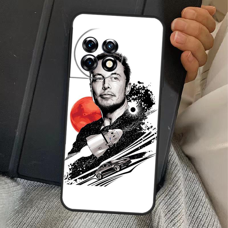 Чехол Elon Musk для OnePlus 15 13T 13 12 11 13R 12R 10R 10T 8T OnePlus Nord 5 CE 3 4 Lite N20 N30