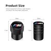 BBIZ5 4Pcs Car Wheel Tire Air Valve Caps Stem Cover with Color Brand Logo For BMW X1 X3 X5 F31 F30 F10 F11 E70 F25 F01 F02 F26 F23 F45
