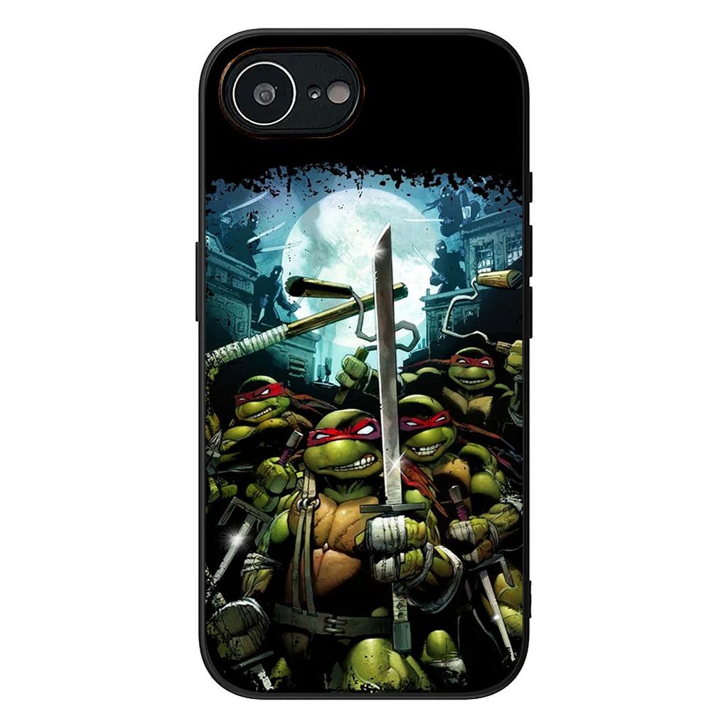 N-Ninjas Cartoon T-Turtles Phone Case for Motorola Moto E13 E20 E32 E22 E14 E15 G32 G60 G72 G7 G8 G82 G9 Plus Power Cover Casing