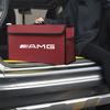 TWEK4 Большой Автомобильный Органайзер в Багажник Кожаный Внутренний Органайзер Колпачок Клапана Шины Для Mercedes Benz AMG GLE GLS CLA CLE GLC CLS GLA