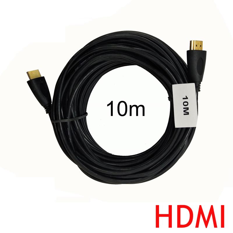 Лот Высокоскоростной кабель HDMI 1/3/5/10 м, золотой HDTV Ultra HD 4K HD 2160p 1080P 3D