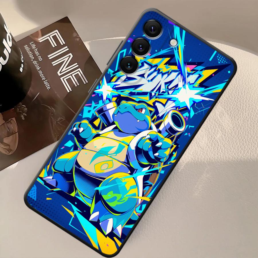 Чехол-кейс для телефона Samsung Galaxy A16 A40 A04 A17 A50 A05 A06 A70 A15 A13 A20 A12 с рисунком Покемонов