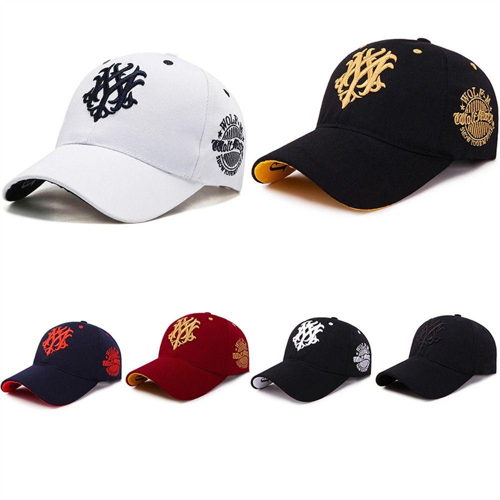 Sun Shading Totem Baseball Cap Embroidered Hip Hop Hat Snapback Cap  Spring And Summer