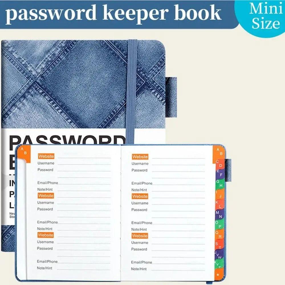 To Record Internet Logins Password Organizer Address Book Password Keeper Notebook For Seniors
