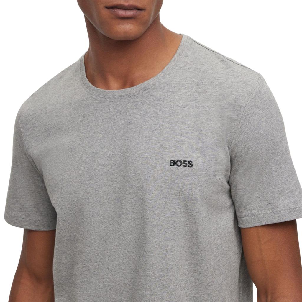 Boss Mens Mix&Match Embroidered Logo Stretch T-Shirt
