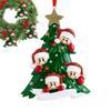 Christmas Tree Decorations Cute Figurine Seasonal Tree Pendant Christmas Decorations Indoor For Indoor Outdoor Party Gathering