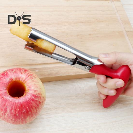 Инструмент для удаления сердцевины фруктов с острыми зубчатыми лезвиями, простой в использовании портативный многофункциональный инструмент для удаления сердцевины фруктов