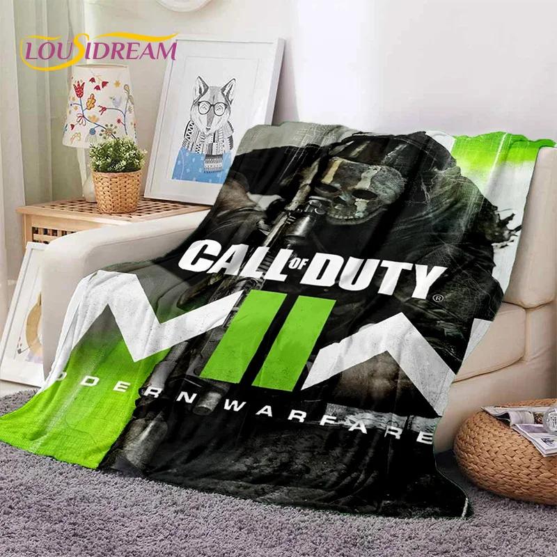 Call of Duty War Gamer COD Мягкое фланелевое одеяло для кроватей, спален, диванов, пикников, плед для укрытия, отдыха на свежем воздухе, подарок