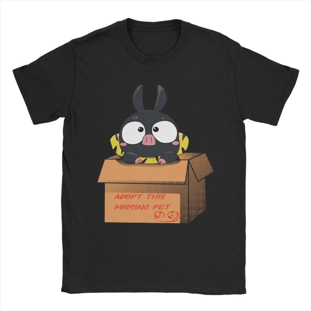 Men Women ADOPT MISSING PET P-Chan Ranma 1/2 Shirt 100% Cotton Graphic Printed Tee Shirts Top Clothing