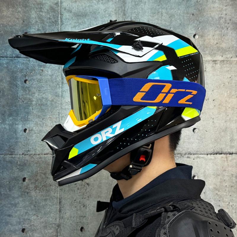 ORZ-F16 adult off-road motorcycle helmet DH bicycle downhill cross helmet capacity de moto DOT approved for both men and women