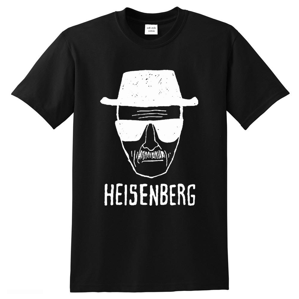 Крутая мужская футболка Breaking Bad Одежда Топ Качество 100% хлопок свободная с принтом Хайзенберга футболка повседневная мужская футболка