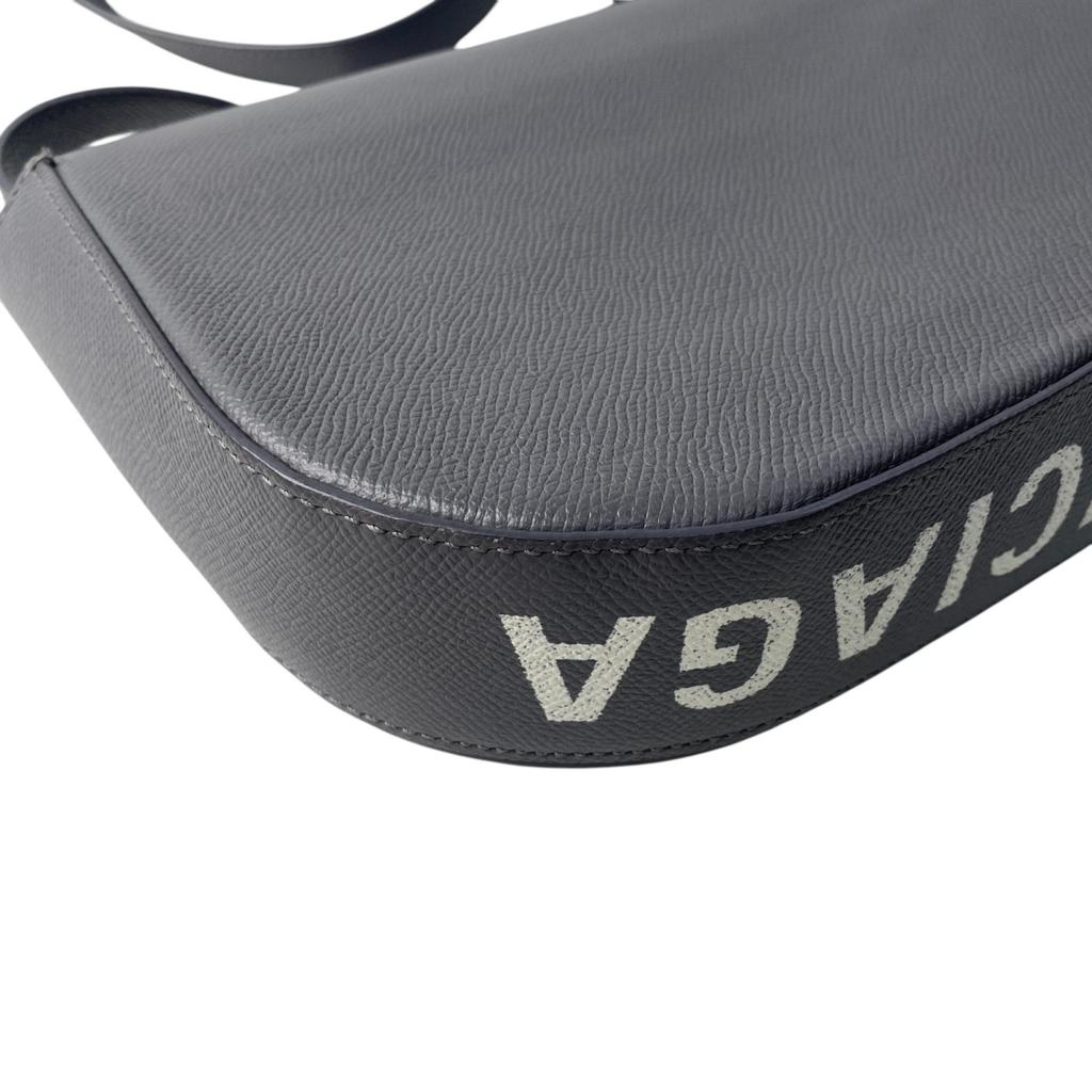 Used BALENCIAGAShoulder Bag gray leather Women