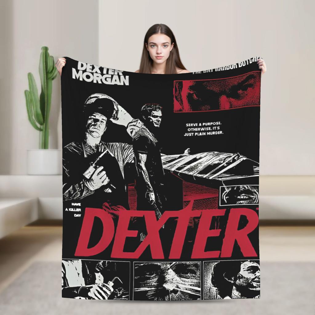 Dexter Blanket Quality Soft Warm Throw Blanket Autumn Kids Home Decor Fluffy Bedspread