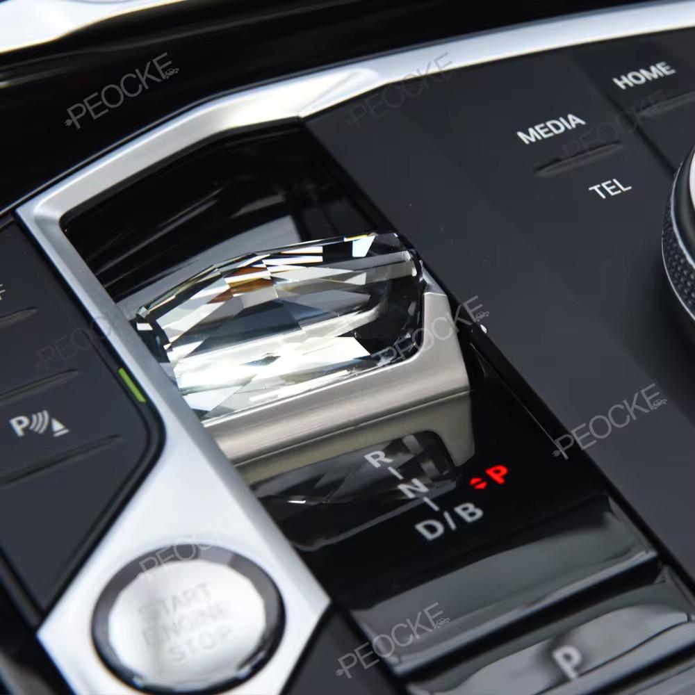 Подрулевые переключатели передач Crystal для BMW ix3 G08 X6 G06 X7 G07 X5 G05 Ручка коробки передач G21 F44 F48 F49 G28 G70 G26 G20 Ручка переключения передач