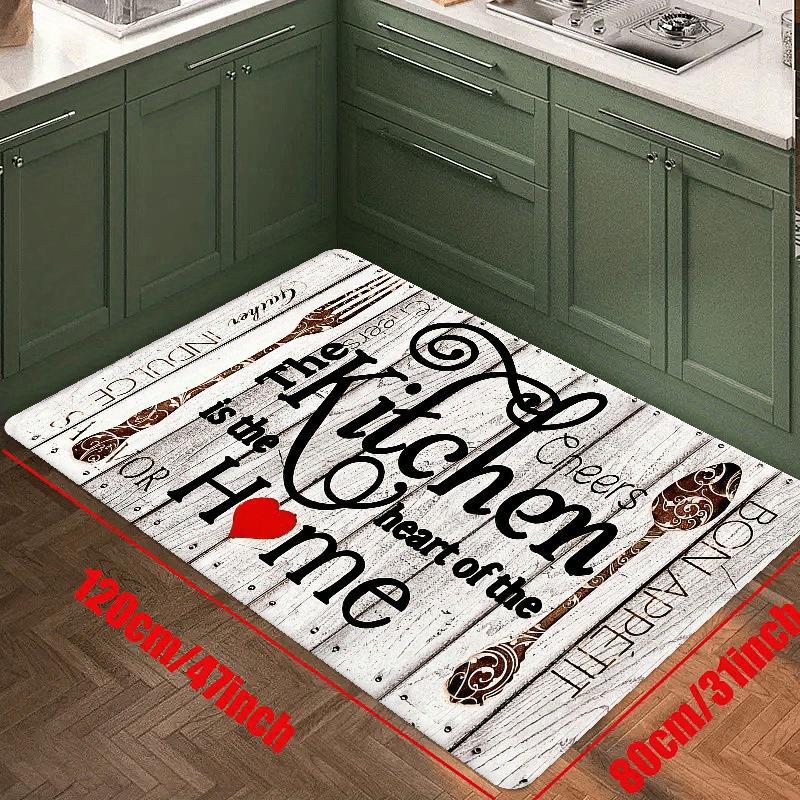 Мягкий кухонный ковер, анти-усталость, кухонный коврик, водонепроницаемые нескользящие коврики, набор ковриков, впитывающий коврик для машинной стирки, для кухни