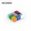 50 шт. Детали MOC 33909 Плитка модифицированная 2x2 Совместимые кубики DIY Сборка Строительные блоки Частица Детская игрушка Подарок Пазл Мозг