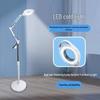 Beauty LED Cold Light Strip Magnifying Glass Floor Lamp for Eyebrow Tattooing, Manicure, Eyelash Extensions, and Embroidery