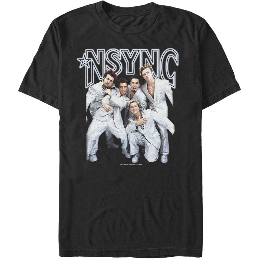 Fifth Sun Men's NSYNC Matching Suits T-Shirt