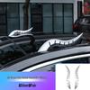 Декоративный элемент спойлер-плавник на крышу автомобиля из углеродного волокна в виде рога дракона для различных моделей