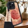 Phone case: 2D flat design suitable for iPhone 18 17 16 15 14 13 Pro protective case, strawberry doll, perfect Christmas and Halloween holiday gift