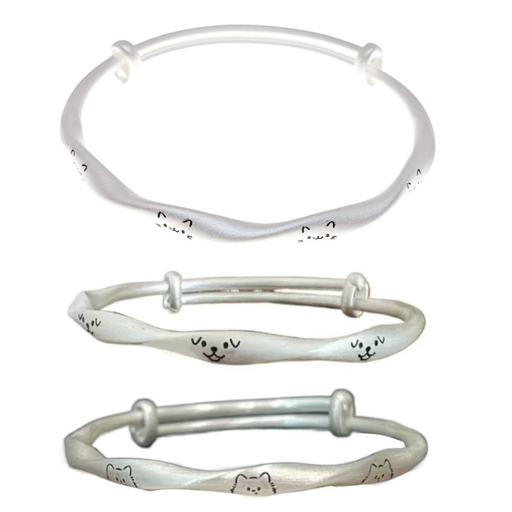Классические медные браслеты Регулируемый милый браслет на руку Сладкий браслет с кошкой Вечеринка