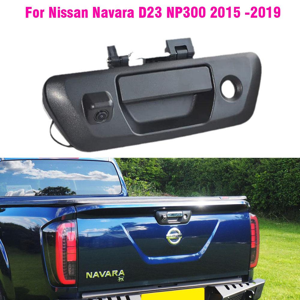 Ручка крышки багажника автомобиля Камера заднего вида HD для Nissan Navara D23 NP300 2015 2016 2017 2018 2019 Хром