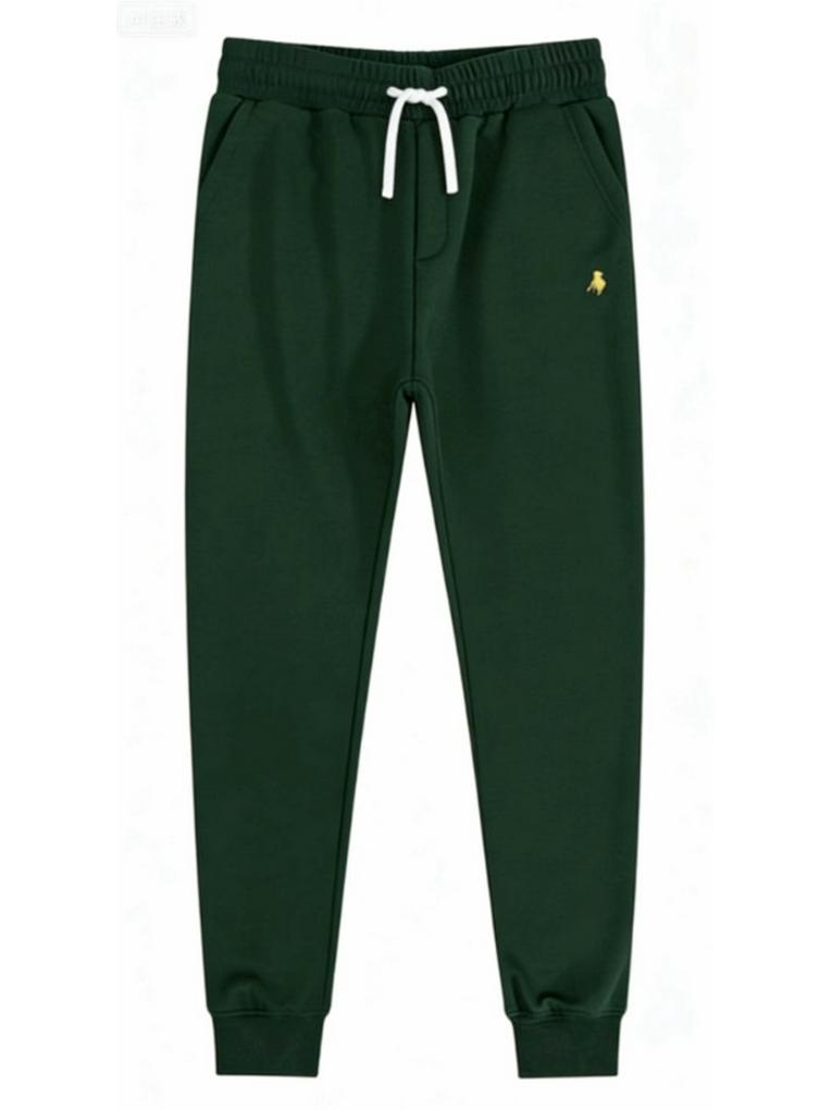 Мужская толстовка с капюшоном на плюшевой подкладке, вышитая, свободный крой, осенне-зимний стиль поло, больших размеров, дизайн RL