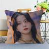Подушка-певица K-Kim-Jisoo, наволочка, декоративная подушка, наволочка с принтом, чехол для подушки для дивана