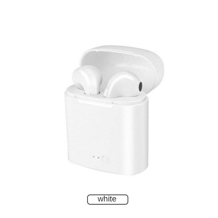 TWS Мини Bluetooth наушники беспроводные наушники стерео спортивные наушники с микрофоном зарядное устройство гарнитуры для xiaomi iPhone