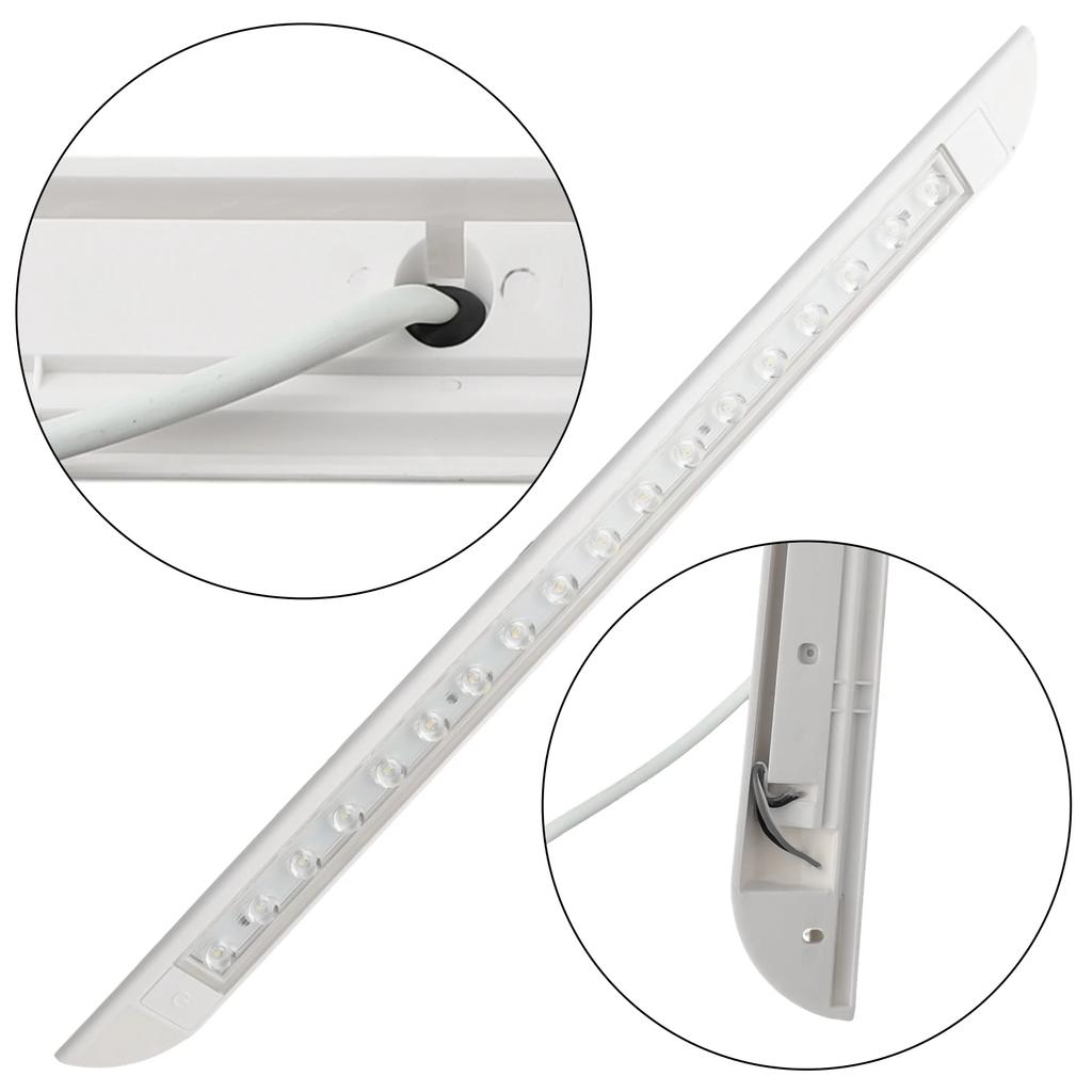 12 В 24 В RV LED Awning Porch Light Водонепроницаемые внутренние настенные светильники Light Bar RV Van Camper Внешняя лампа Внутренняя потолочная лампа